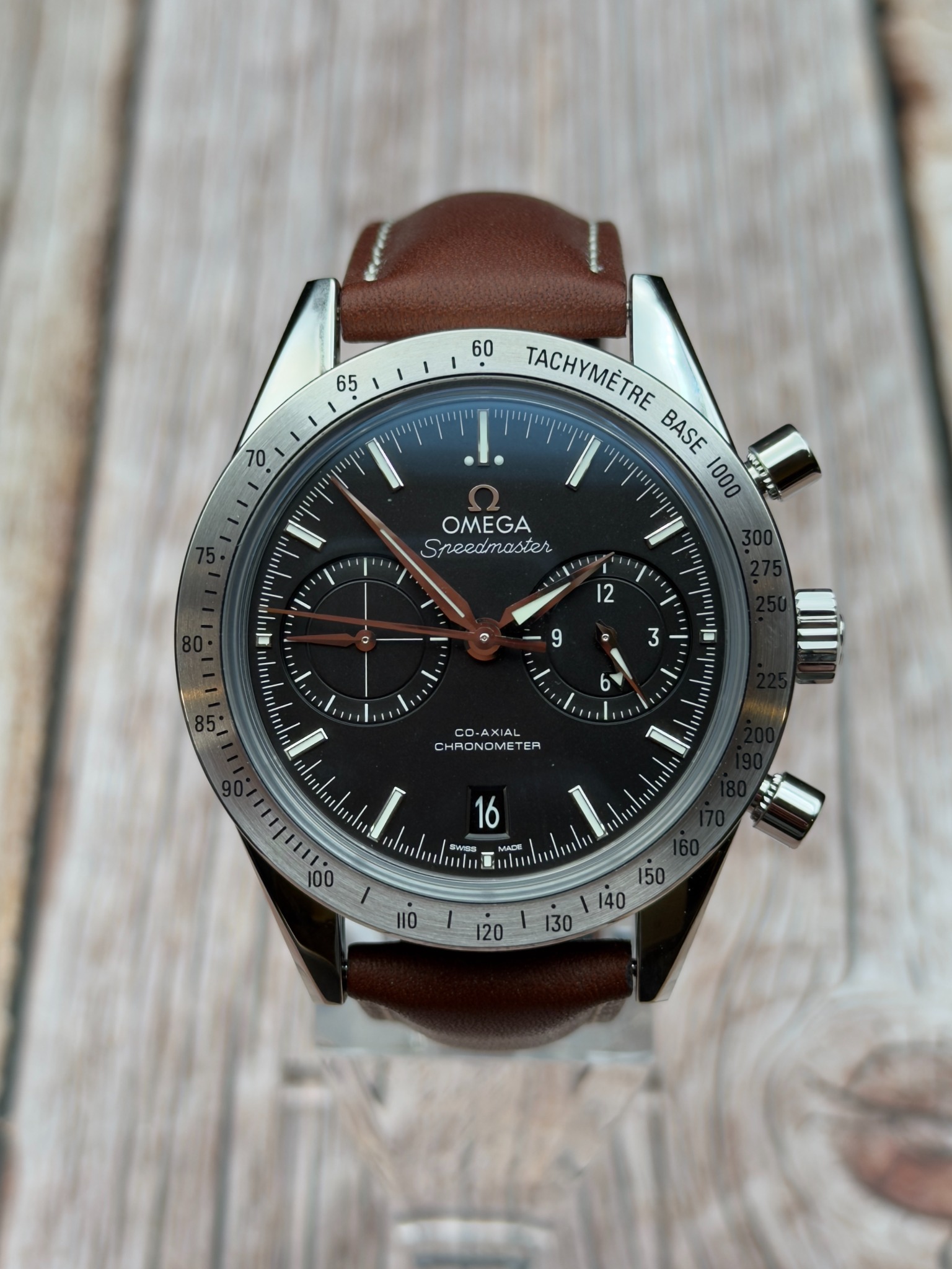Sold Omega Speedmaster 57 Co-Axial Chronograph Ref 331.12.42.51.01.001